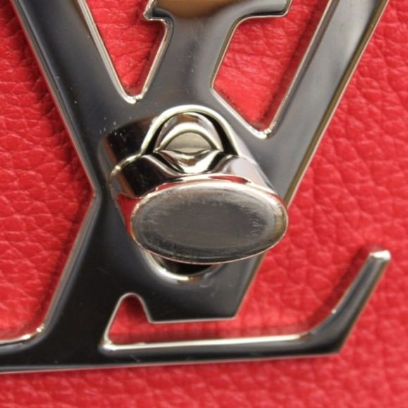 Louis Vuitton Lockme Cartable Poppy Pink Shoulder Bag Handbag - Picture 2 of 3